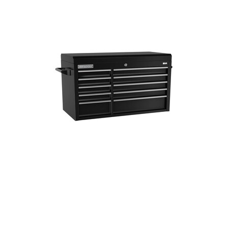 Champion Tool Storage FMPro Top Chest, 10 Drawer, Black, Steel, 41 in W x 20 in D FMP4110TC-BK